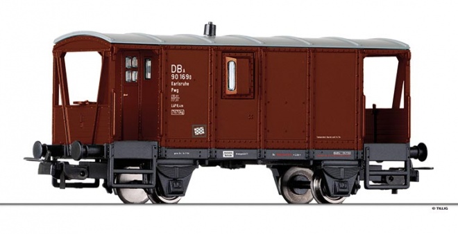 Freight train Baggage car (ex. USTC)<br /><a href='images/pictures/Sachsenmodelle/76607-til.jpg' target='_blank'>Full size image</a>